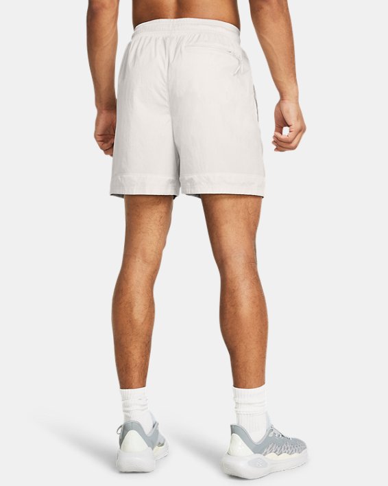 Men's Curry Woven Shorts in White image number 1
